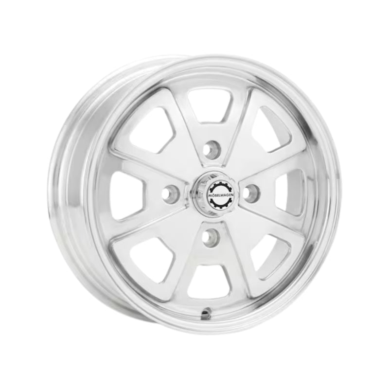 Mobelwagen 730P Schnell Wheel - Polished - 15"x5.5" +35