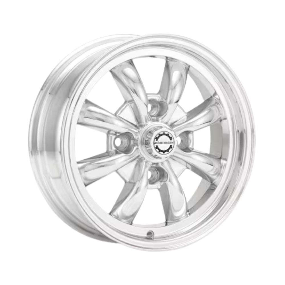 Mobelwagen 731P Blitz Wheel - Polished - 15"x5.5" +20