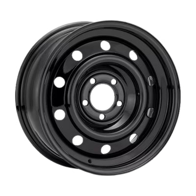Mobelwagen 901B Stahl Carbon Steel Wheel - Gloss Black - 16"x7" +30