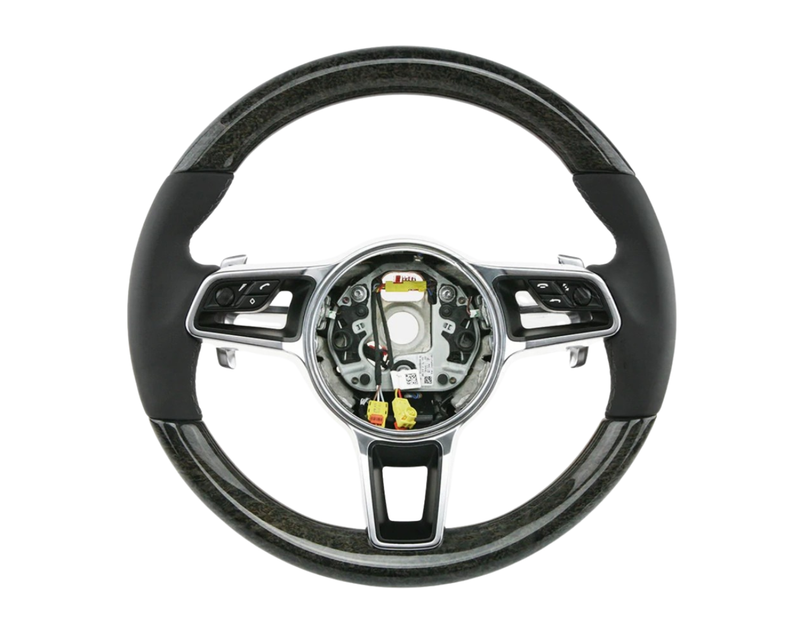 Multi-Function Steering Wheel - Black - Macan | 2015-2025