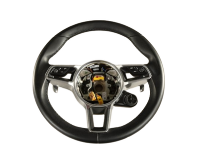 Multi-Function Steering Wheel - Black - Macan | 2019-2025