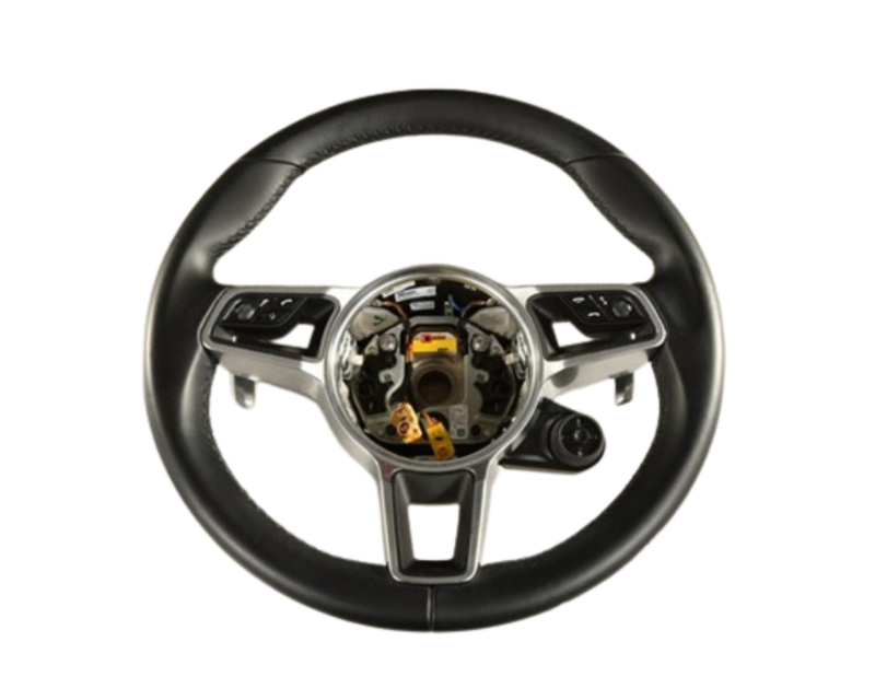 Multi-Function Steering Wheel - Black - Macan | 2019-2025