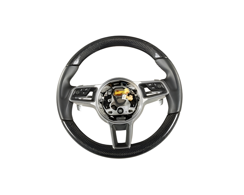 Multi-Function Steering Wheel - Black - Macan | 2019-2025