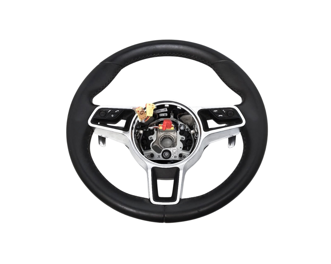 Multi-Function Steering Wheel - Black - Macan | 2019-2025