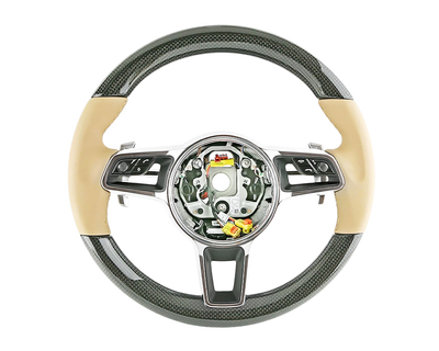 Multi-Function Steering Wheel - Luxor Beige - Macan | 2015-2018
