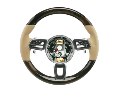 Multi-Function Steering Wheel - Luxor Beige - Macan | 2015-2018