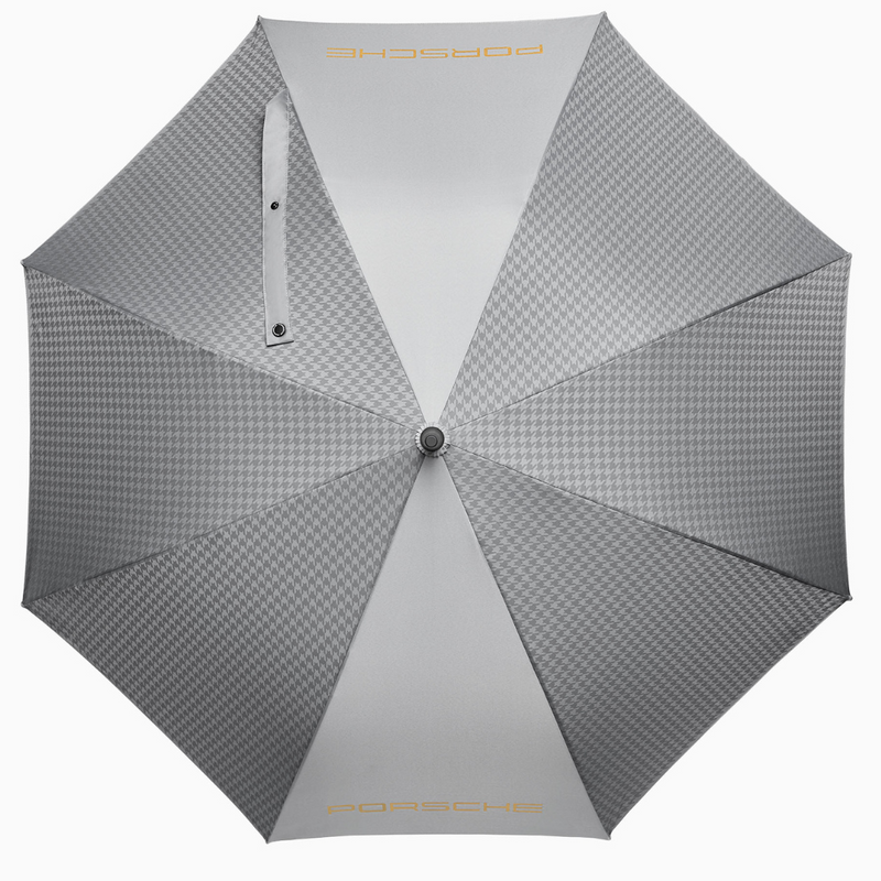 Porche Heritage Design Automatic Opening Grey Umbrella