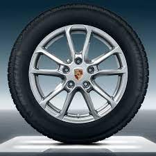Porsche 18 in Porsche Cayenne Winter Wheel & Tire Set - Silver - 95804461122 - E2 11-18 95804461122