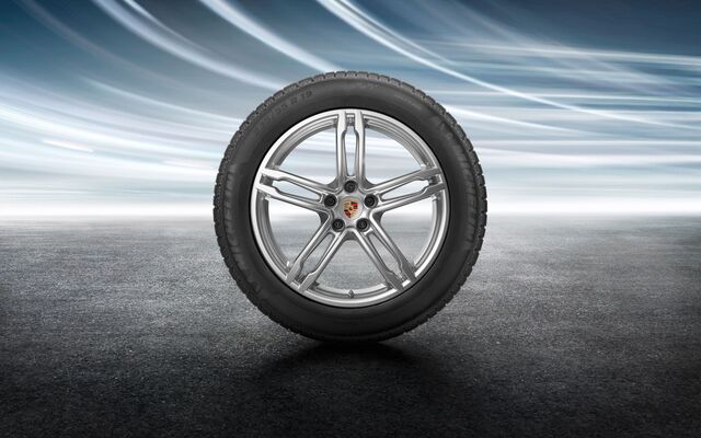 Porsche 19 in Macan Turbo Design Winter Wheel And Tire Set - 95B04461006 - Macan 15-23 95B04461006