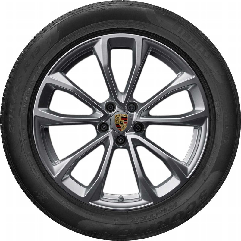 Porsche 19 in Winter Wheel Set Design Pirelli - 95B044650B - Macan 15-23 95B044650B