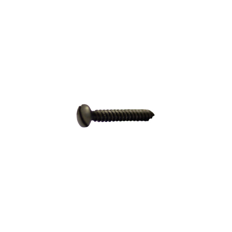 Porsche 2.9X22 Black Zinc 7973 Counter Sunk Slot Screw 25 Pieces 7973BZ2-9X22