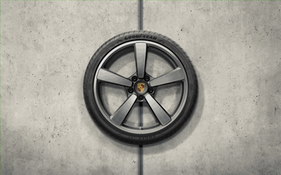 Porsche 20/21 in Carrera Exclusive Design Wheel - 992044661L - 992 18-23 992044661L