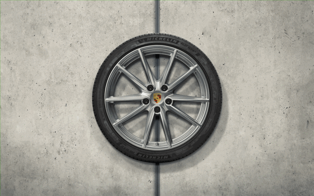 Porsche 20/21 in Winter Wheel Set 992 Carrera S Continental - 992044602B - 992 18-23 992044602B