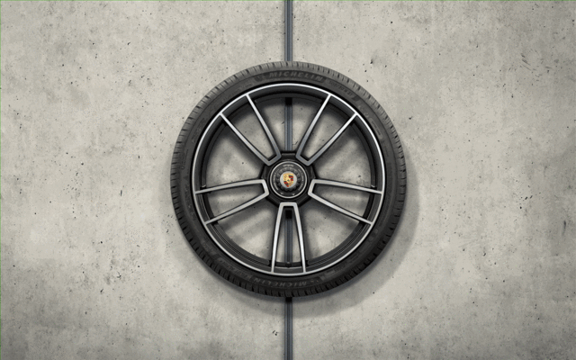 Porsche 20/21 in Winter Wheel Set 992 Turbo S Goodyear - 992044603AB - 992 18-23 992044603AB