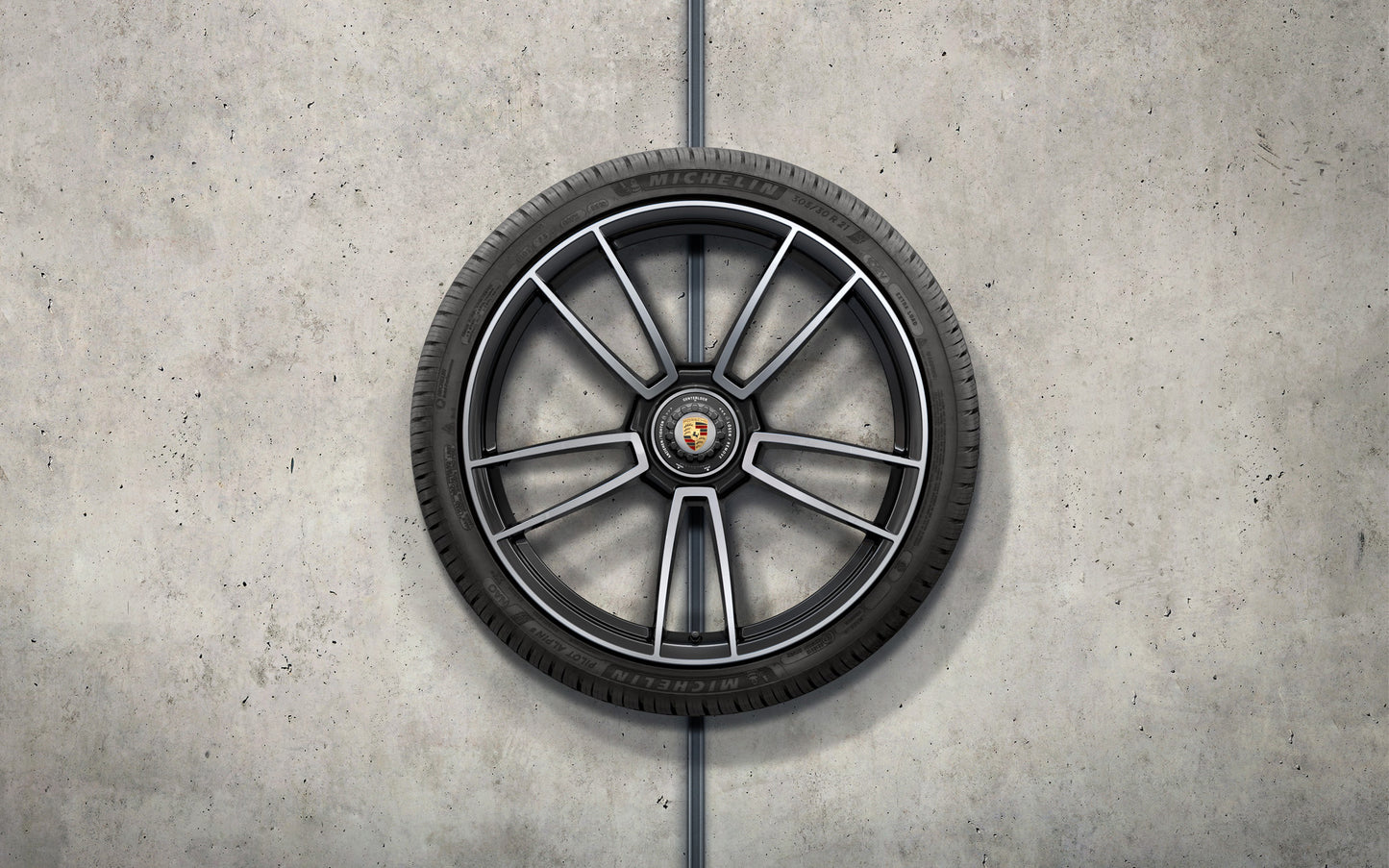 Porsche 20/21 in Winter Wheel Set 992 Turbo S Michelin - 992044601AB - 992 18-23 992044601AB