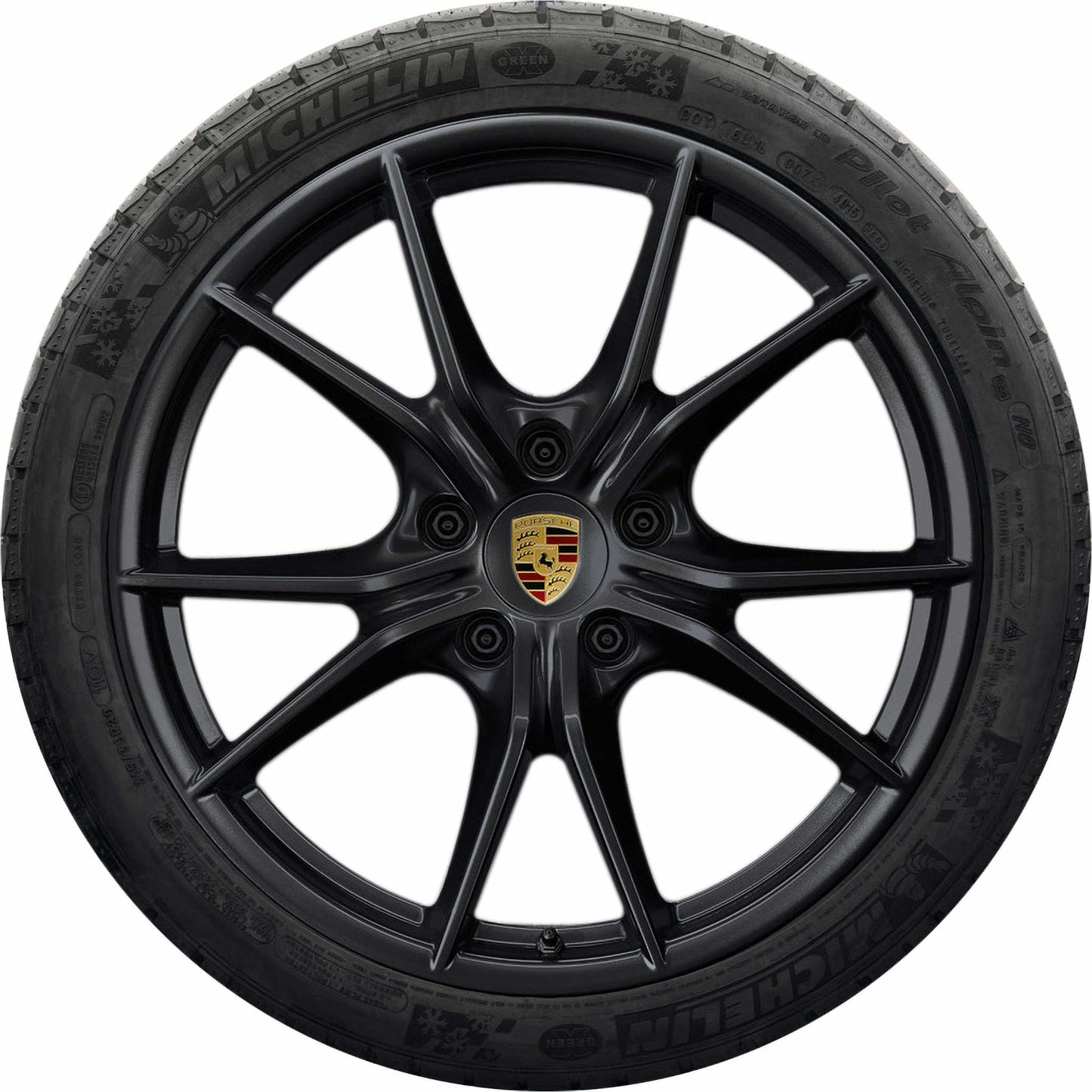 Porsche 20 in Winter Wheel Set Carrera S Michelin - 98204460010 - 982 17-23 98204460010