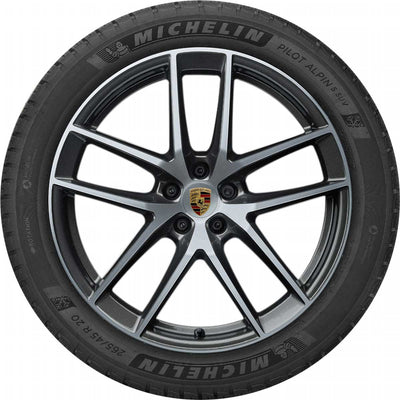 Porsche 20 in Winter Wheel Set Dark Titanium Pirelli - 95B044651D - Macan 15-23 95B044651D