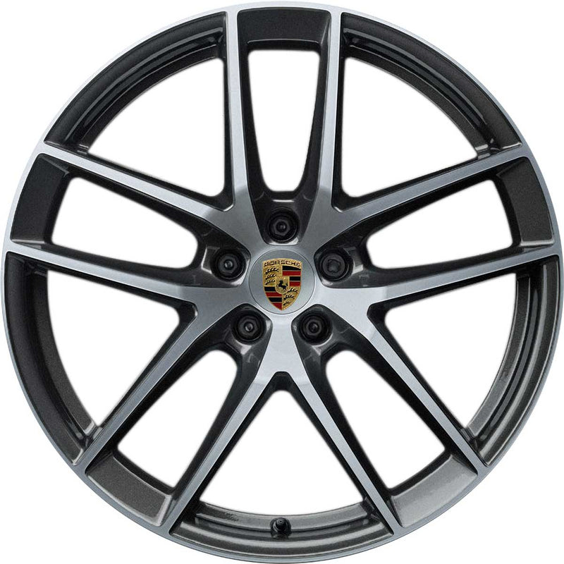 Porsche 20 in Winter Wheel Set Dark Titanium Pirelli - 95B044651D - Macan 15-23 95B044651D