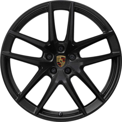 Porsche 20 in Winter Wheel Set Satin Black - 95B044651E - Macan 15-23 95B044651E