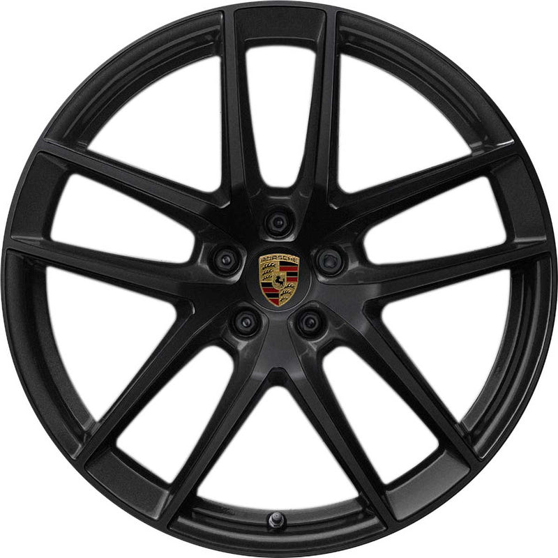 Porsche 20 in Winter Wheel Set Satin Black - 95B044651E - Macan 15-23 95B044651E