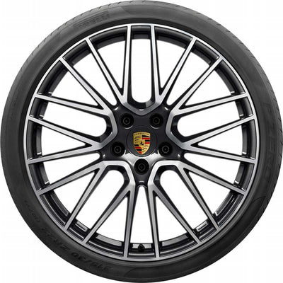 Porsche 22 Inch RS Spyder Design Summer Wheel And Tire Set - 9Y0044640N 9Y0044640N
