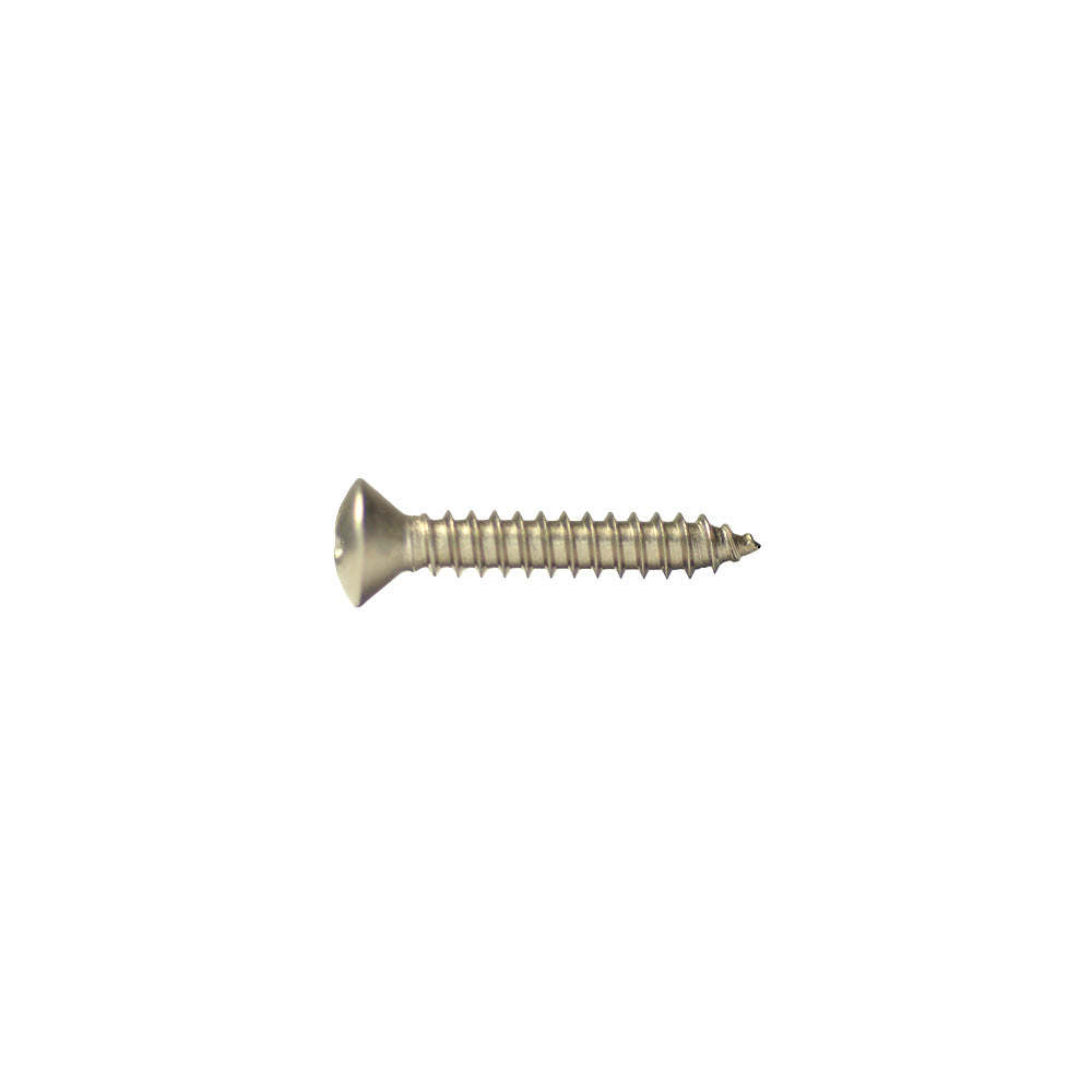 Porsche 4.8x19 Stainless Oval Phillips Metric Screw 25 Pieces 7983A24-8X19