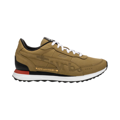 Porsche 50Y 911 Turbo Unisex Sneakers Shoes - Olive Green