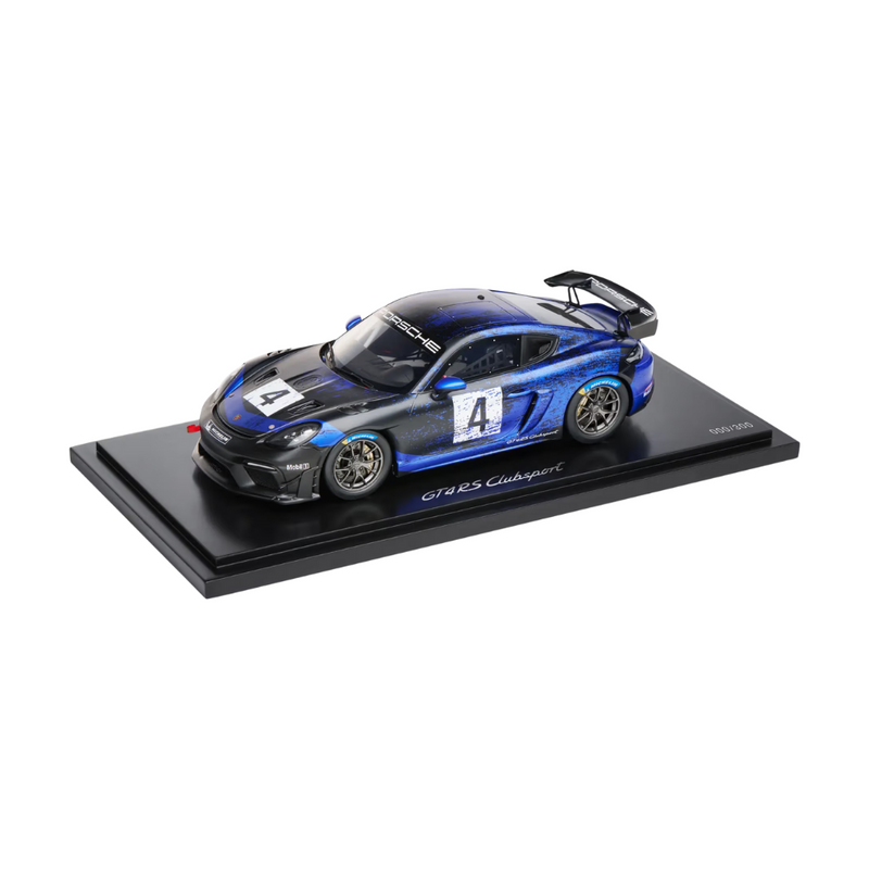 Porsche 718 Cayman GT4 RS Clubsport Collectors Model Car - 1:18