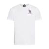 Porsche 75Y Crew Neck Mens Pullover T-Shirt - White