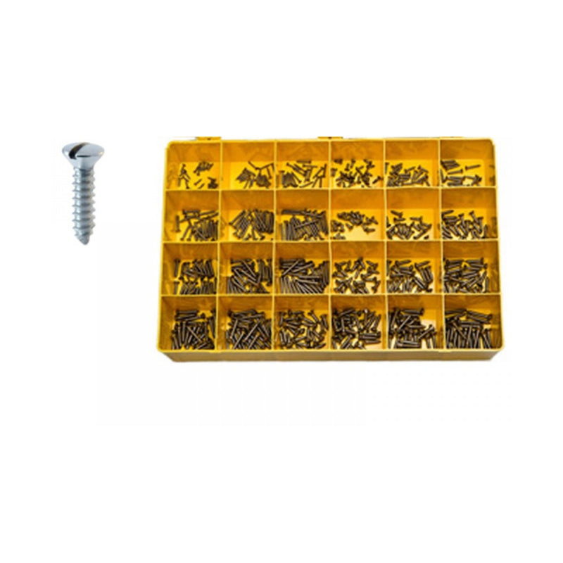 Porsche 7973 Countersunk Oval Slot Screw Assortment 7973A2ASST