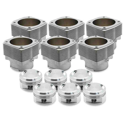 Porsche 911 3.6 105.029mm 4.135 in Nickies inc. 11.5:1 JE Piston Set 104-105-1