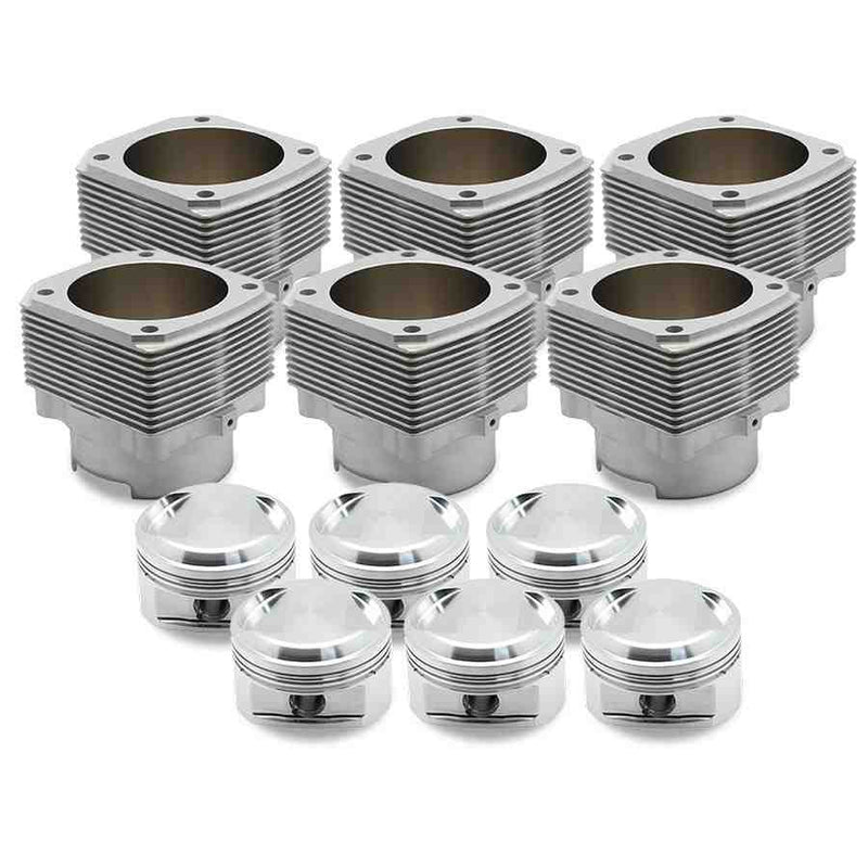 Porsche 911 3.6 105.029mm 4.135 in Nickies inc. 12.5:1 JE Piston Set 104-105-2