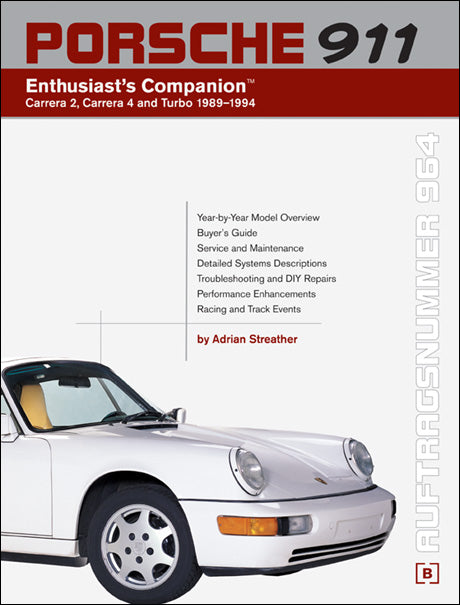 Porsche 911 964: Enthusiast's Companion 1989-1994 978-0-8376-0293-6