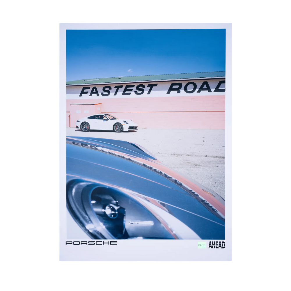 Porsche 911 Ahead Southwest Poster Set # 2 - 3 Pieces