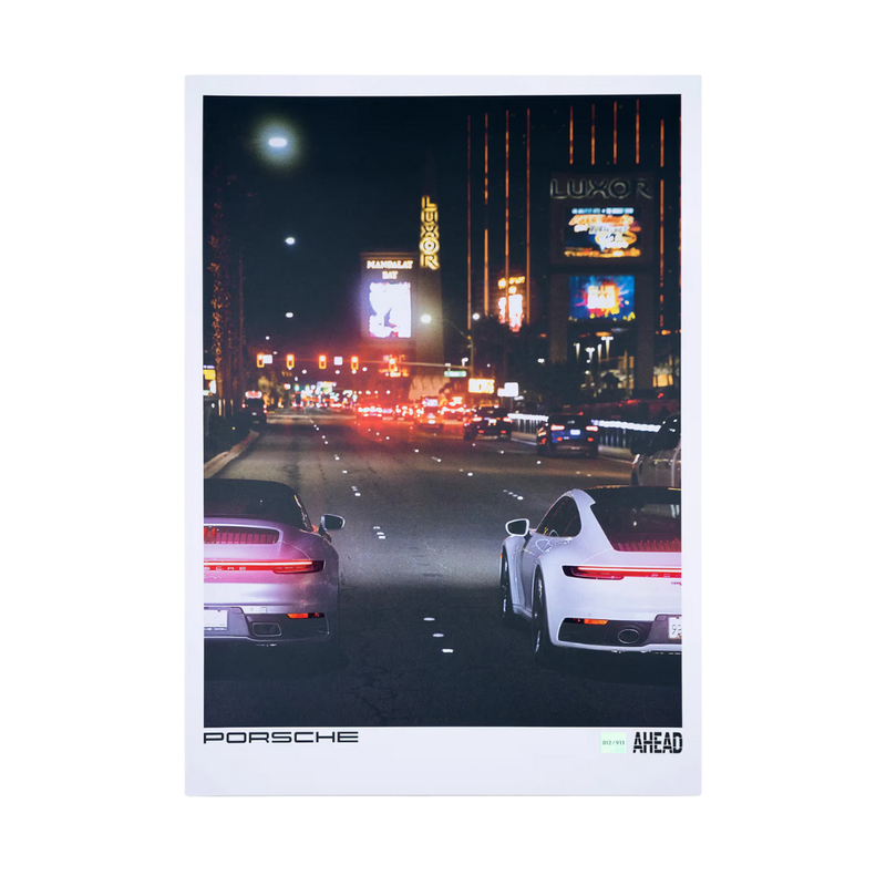 Porsche 911 Ahead Southwest Poster Set #4 - 3 Pieces