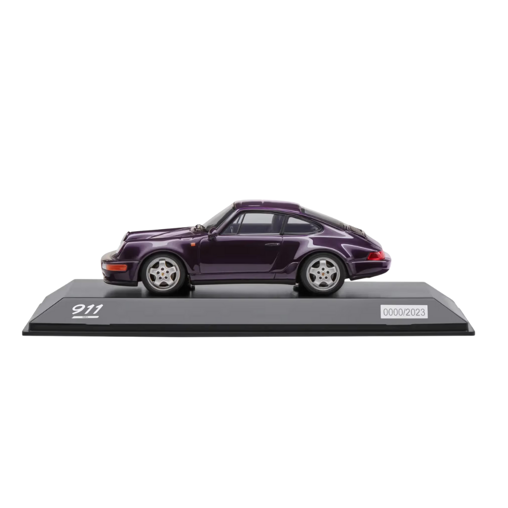 Porsche 911 Carrera 4 964 Violet Collectors Model Car - Scale 1:43