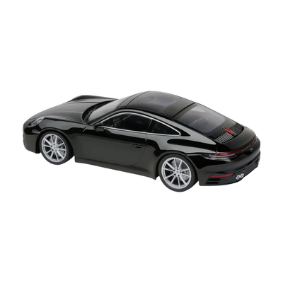 Porsche 911 Carrera 4S 992 Black Collectors Model Car - Scale 1:18
