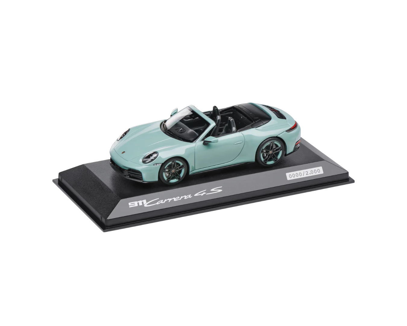Porsche 911 Carrera 4S Cabriolet Collector Model Car - Scale 1:43