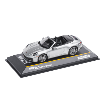 Porsche 911 Carrera Cabriolet 992 Collectors Model Car - Scale 1:43