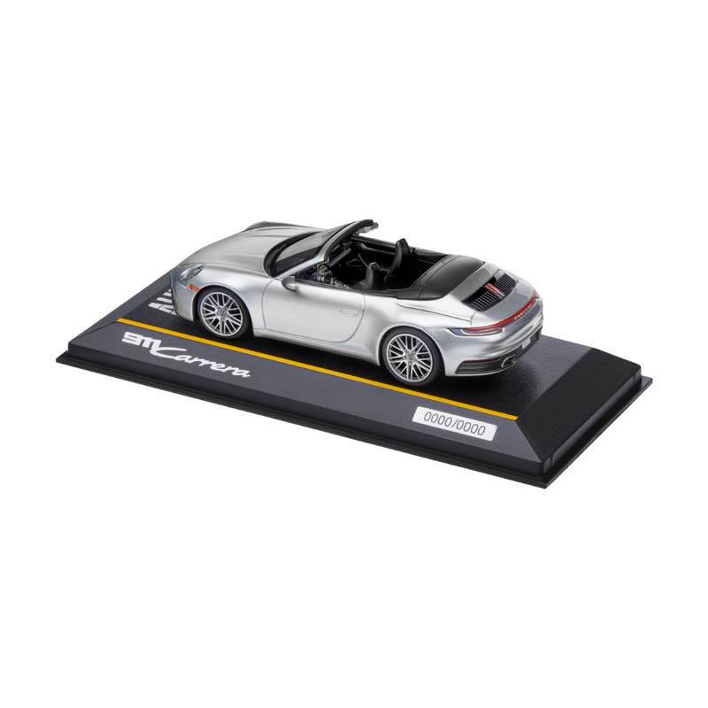 Porsche 911 Carrera Cabriolet 992 Collectors Model Car - Scale 1:43