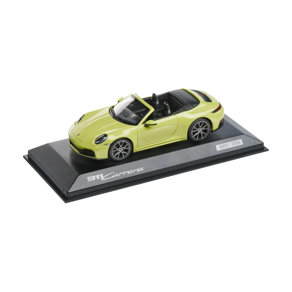 Porsche 911 Carrera Cabriolet Die Cast Collectors Model Car - 1:43
