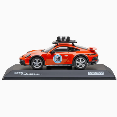 Porsche 911 Dakar 992 DieCast Collectors Model Car - Scale 1:43