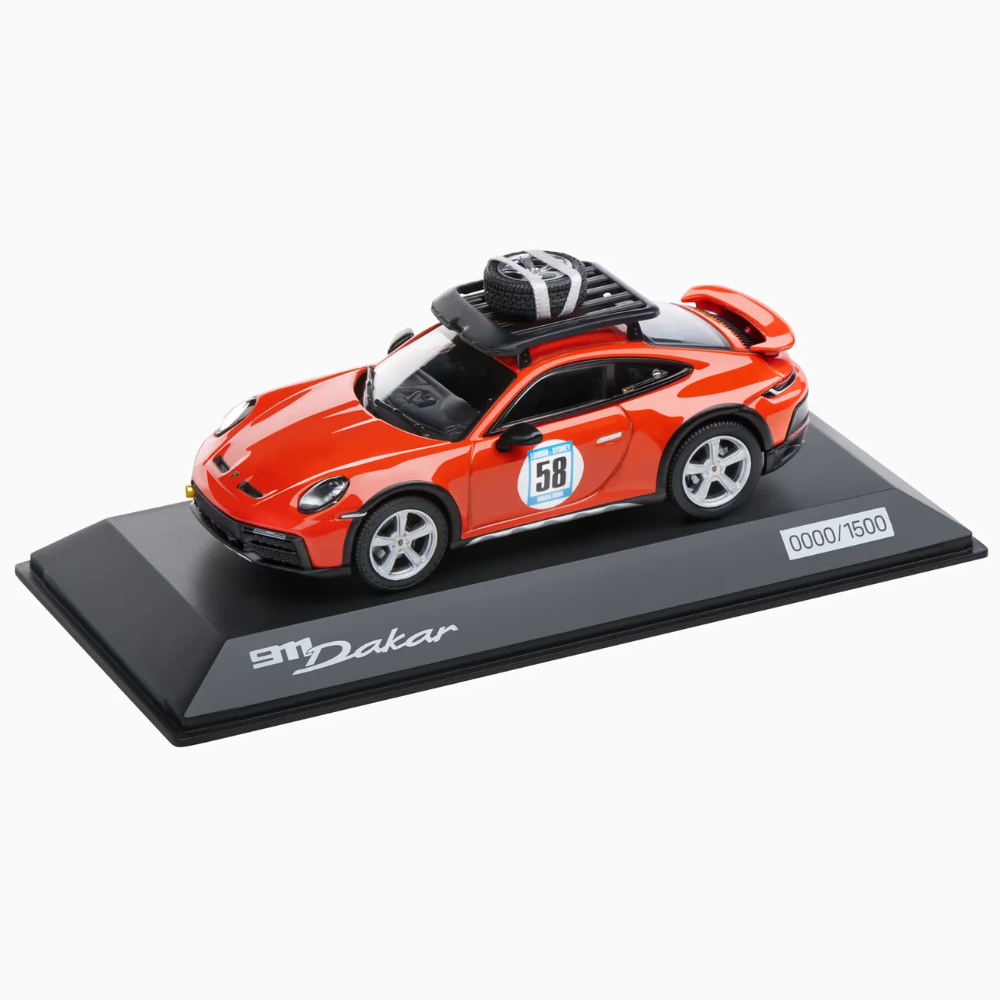 Porsche 911 Dakar 992 DieCast Collectors Model Car - Scale 1:43