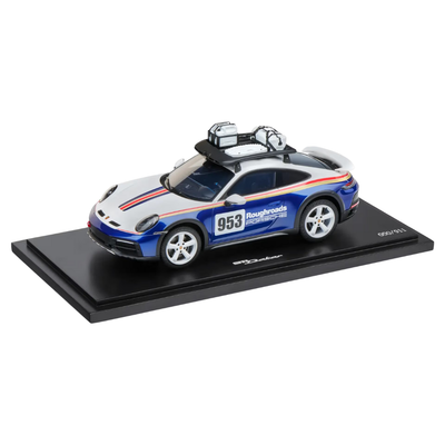 Porsche 911 Dakar 992 Rally Design Collectors Model Car - 1:18