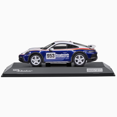 Porsche 911 Dakar 992 Rally Design Package Collectors Model - 1:43