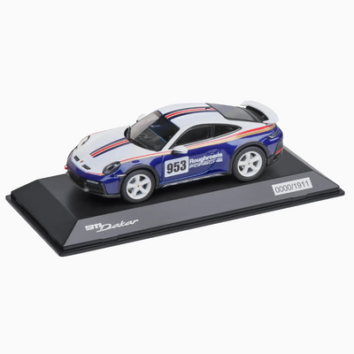 Porsche 911 Dakar 992 Rally Design Package Collectors Model - 1:43