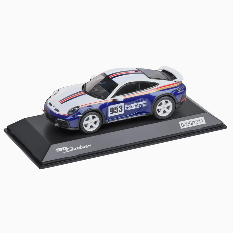 Porsche 911 Dakar 992 Rally Design Package Collectors Model - 1:43