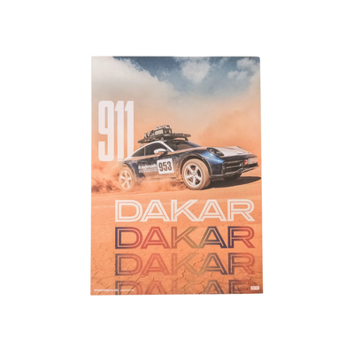 Porsche 911 Dakar Surfing The Dunes Poster Set - 3 Pieces