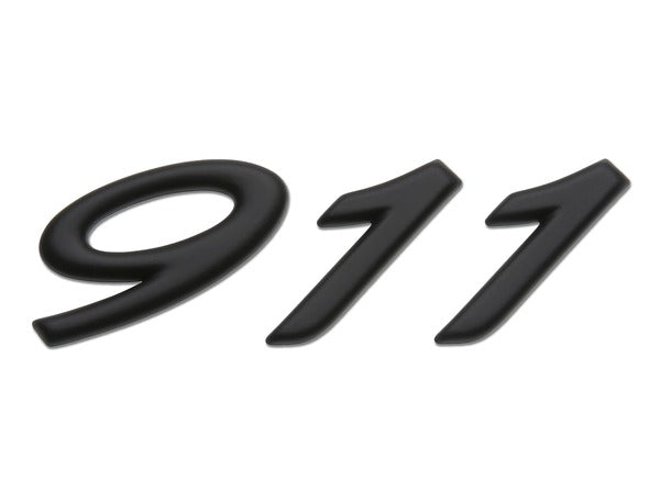 Porsche 911 Emblem Black - 911 95-98 9935592370170C
