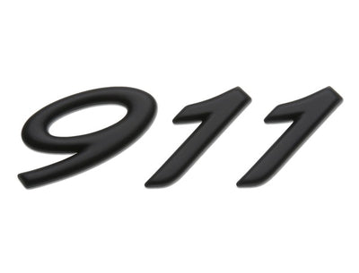 Porsche 911 Emblem Black - 911 95-98 9935592370170C